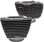 S&S CYCLE Cylinders - 4.25" - M8 - Black Highlighted Fins M8 Cylinder - Team Dream Rides