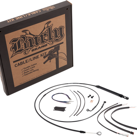 BURLY BRAND Black Control Kit for 18