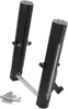 PERFORMANCE MACHINE (PM) Lower Fork Leg Kit - Single Disc - Contrast Cut - Black/Silver - '14-'20 FL Fork Leg Kit for Stock or PM Calipers — Contrast Cut™ - Team Dream Rides
