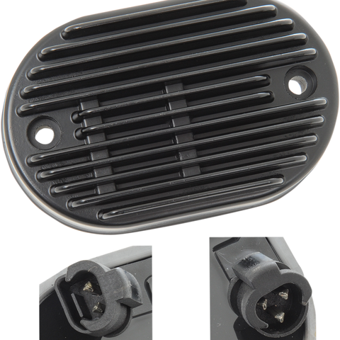 DRAG SPECIALTIES Regulator - FXS '11-'17 Black Premium Voltage Regulator - Team Dream Rides