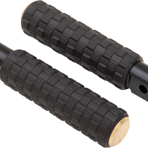 ARLEN NESS Passenger Air Trax Peg - Brass - FLDE M-Eight Fusion Footpegs - Team Dream Rides