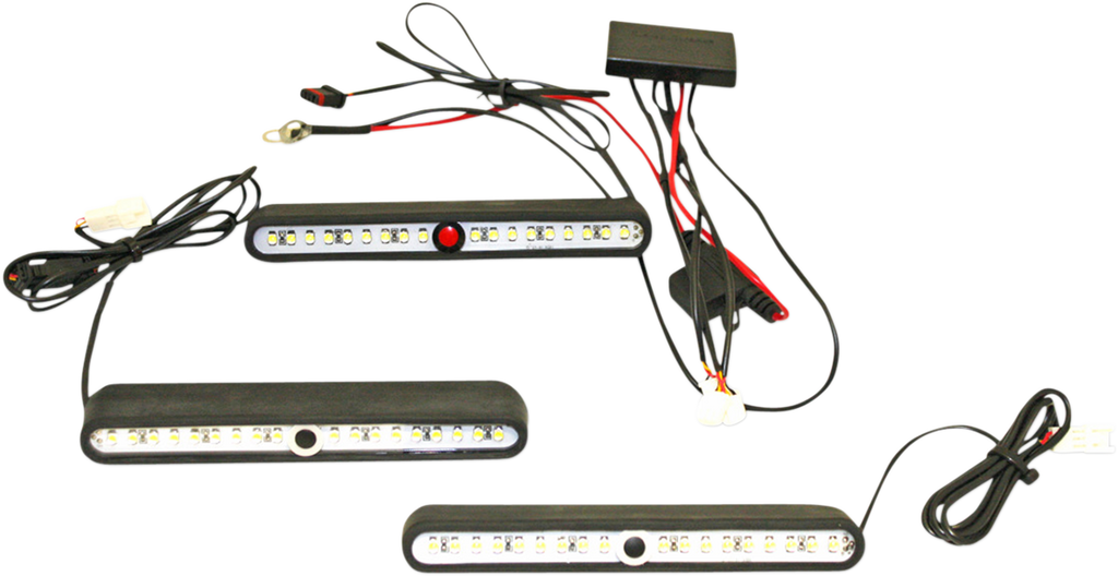 CUSTOM DYNAMICS Tour Pak & Saddlebag Light Kit Interior Tour Pak & Saddlebag LED Light Kit - Team Dream Rides