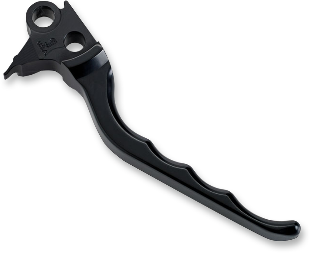 JOKER MACHINE Black Grooved Brake Lever Billet Aluminum Brake Lever - Team Dream Rides