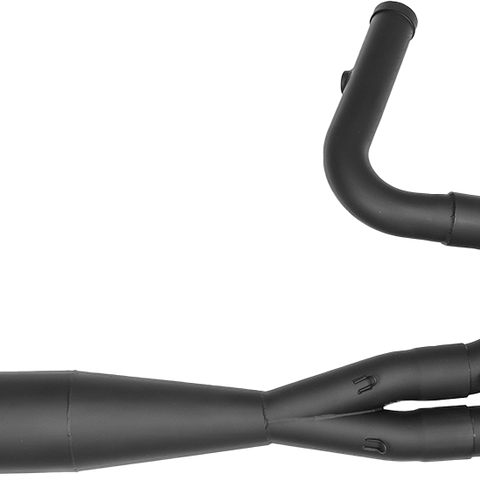 2in1 M8 Flt Mid Length Pipe Black - Team Dream Rides