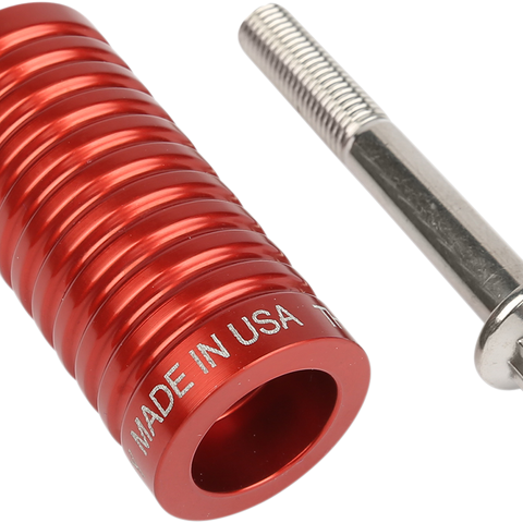 THRASHIN SUPPLY CO. Shifter Peg - Red Shifter Peg - Team Dream Rides