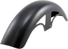 KLOCK WERKS P-Tom Front Fender Kit - Black - Steel - 19" Hugger Series Front Fender - Team Dream Rides