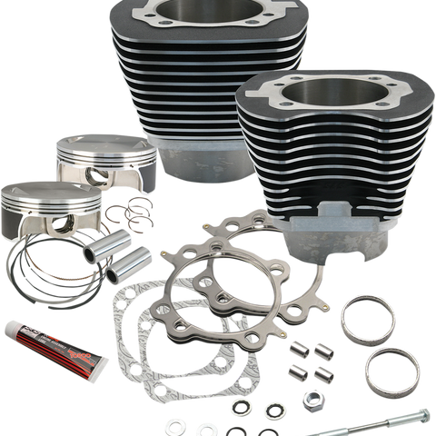 S&S CYCLE Cylinder Kit - Twin Cam Big Bore Cylinder Kit - Team Dream Rides