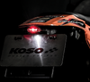 KOSO NORTH AMERICA LED Taillight - Red Lens Hawkeye LED Taillight - Team Dream Rides