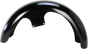 KLOCK WERKS Wrapper Fender Kit - Steel - Black - 16"-19" - '14-'20 FL Tire Hugger Front Fender for Dresser - Team Dream Rides