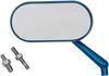 ARLEN NESS Oval Mirror - Blue - Left Mirror - Team Dream Rides