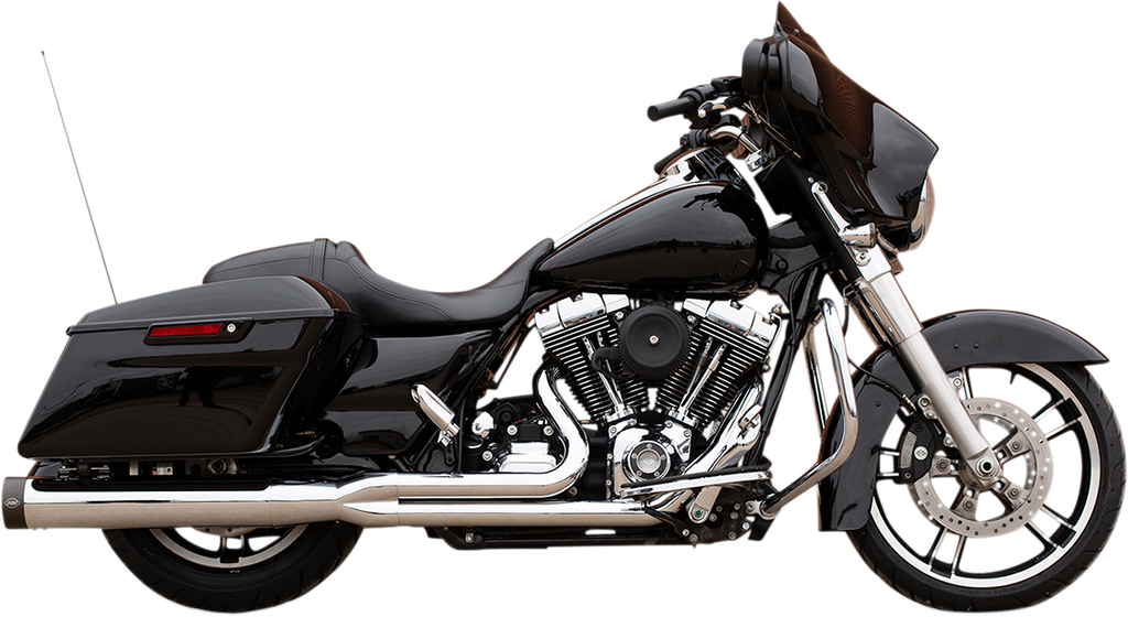 S&S CYCLE 50 State 2:1 Exhaust for '07-'16 FL - Chrome Sidewinder 2:1 50 State Exhaust System - Team Dream Rides