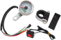 DRAG SPECIALTIES 1-7/8" Programmable Speedometer with Indicator Lights - Stainless Steel - 220 KPH LED White Face 1-7/8" Programmable Metric Speedometer with Indicator Lights - Team Dream Rides