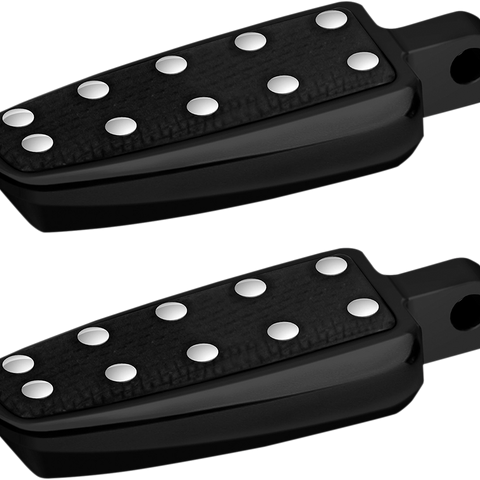 CYCLESMITHS Banana Footpeg - Male - Black Banana Board Footpegs - Team Dream Rides