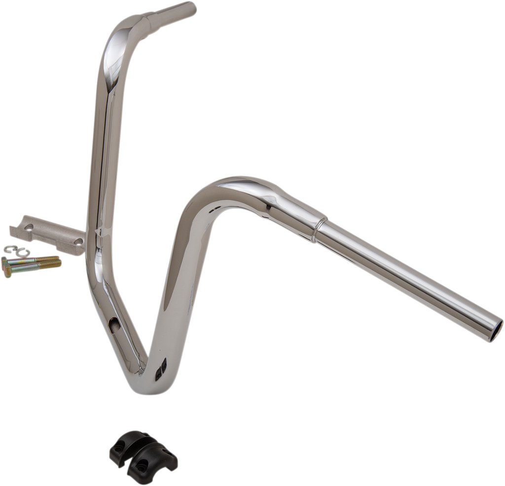 LA CHOPPERS Chrome 14" Grande Traditional Ape Hanger Handlebar 1-1/2" Grande Traditional Ape Hanger Handlebar - Team Dream Rides