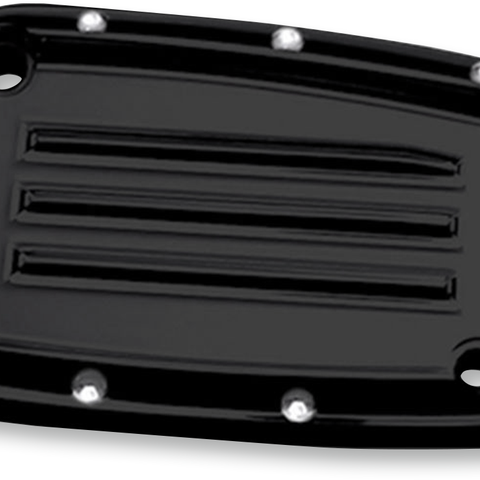COVINGTONS Black Dimpled Clutch Master Cylinder Lid for '17 - '19 Master Cylinder Cover - Team Dream Rides