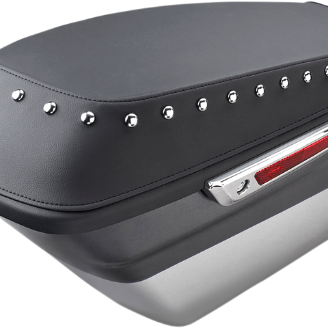 SADDLEMEN Saddlebag Cover - Stud - Bagger Bagger Lid Cover - Team Dream Rides