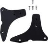 DRAG SPECIALTIES Side Plates - Black Sissy Bar Side Plates - Team Dream Rides