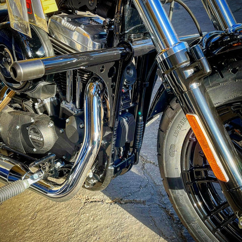 Bung King Forward Control Sportster Sky Bar - Team Dream Rides