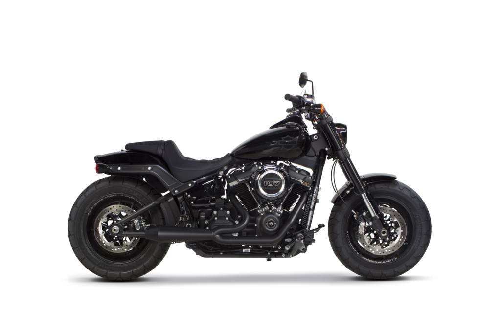 Two Brothers Racing Harley Davidson Softail (2018-2020) Megaphone Gen II 2-1 Ceramic Black - Team Dream Rides