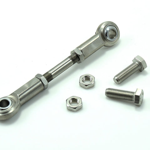 Bung King Mid Control Adjustable Shifter Linkage Stainless Steel 06 and Up Dyna - Team Dream Rides