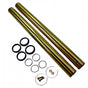 TC Bros Gold Titanium Nitride Coated Fork Tubes "Stock Length" 49mm for FXD/FXDWG Dyna Wide Glide - Team Dream Rides