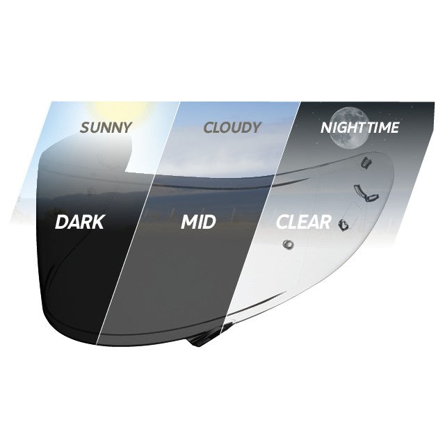 shoei cwr-1 helmet visor Shoei CWR-1 Photochromic Shield